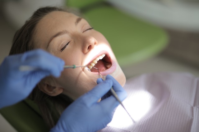 preventive-dentistry Woman during dental exam