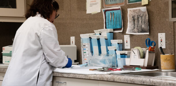 DentalServices_Carousel_Lab Dental lab with tools and materials